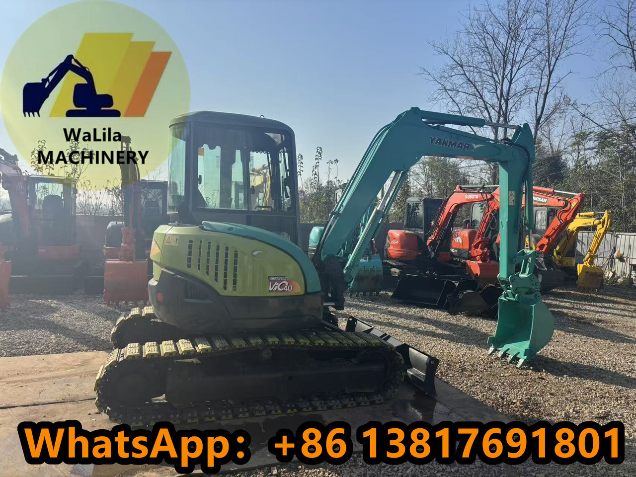 YANMAR vio40 - حفار صغير: صورة 1 YANMAR vio40 - حفار صغير: صورة 1