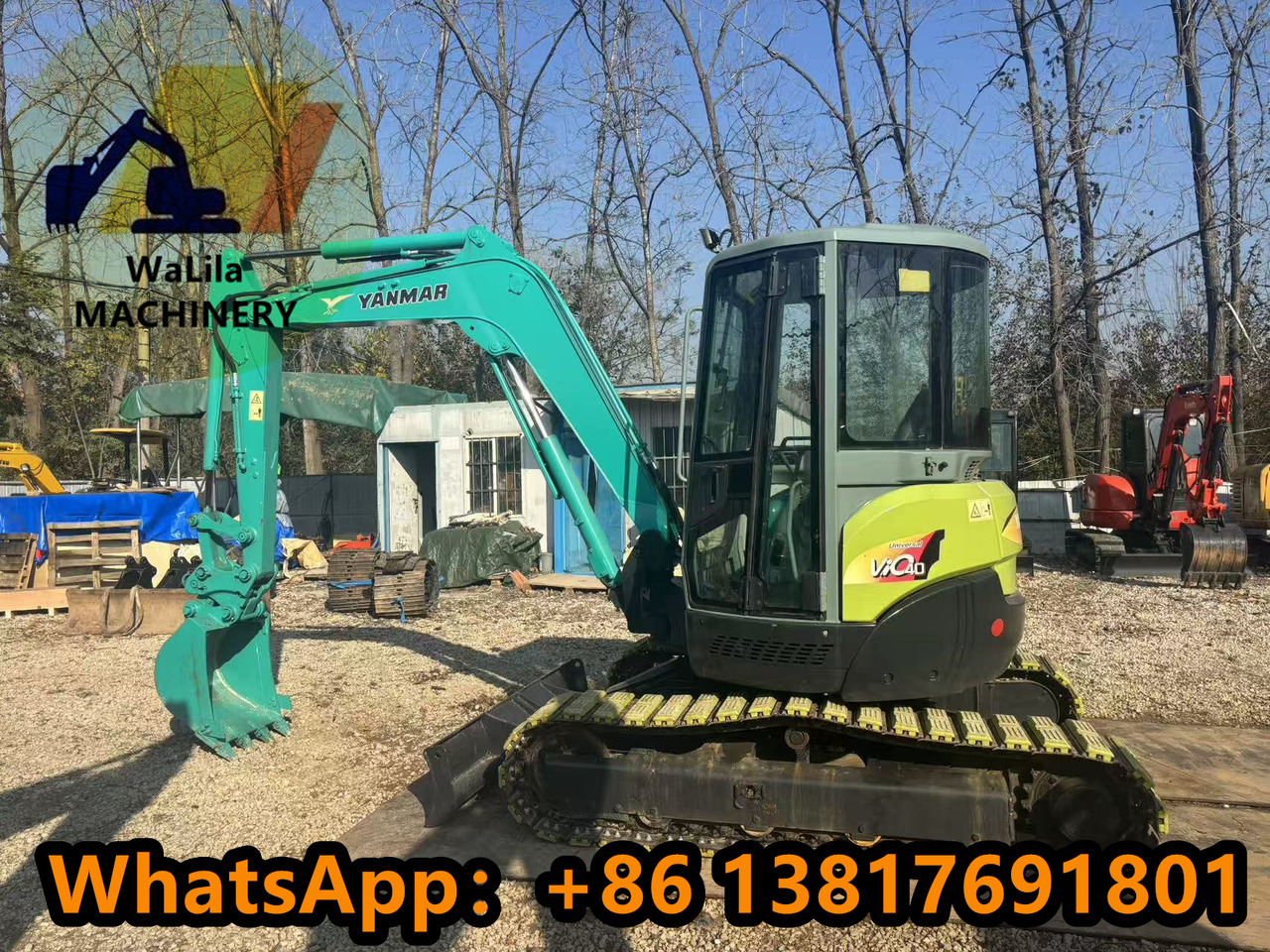 YANMAR vio40 - حفار صغير: صورة 2 YANMAR vio40 - حفار صغير: صورة 2