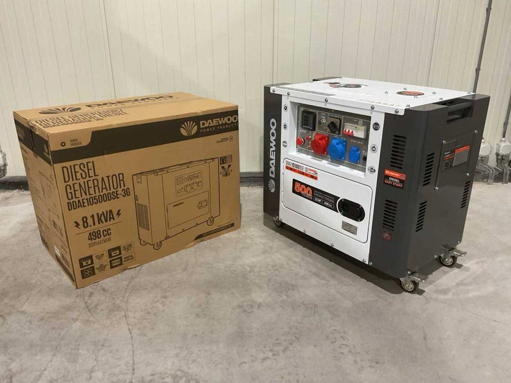 Daewoo DDAE10500DSE-3G - مجموعة المولد: صورة 5 Daewoo DDAE10500DSE-3G - مجموعة المولد: صورة 5