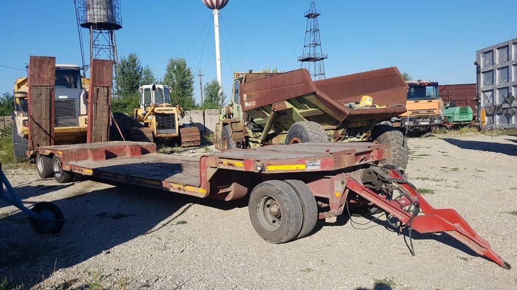 Fliegl DTS300 - مقطورة بلودر منخفض: صورة 1 Fliegl DTS300 - مقطورة بلودر منخفض: صورة 1