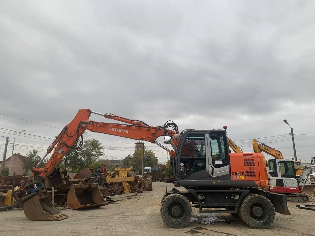 Hitachi ZX 145 W-3+SMP Rototilt  - حفار ذو عجلات: صورة 2 Hitachi ZX 145 W-3+SMP Rototilt  - حفار ذو عجلات: صورة 2