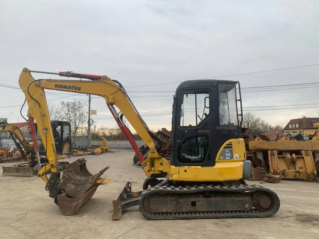 Komatsu PC 55 MR-3 - حفار صغير: صورة 2 Komatsu PC 55 MR-3 - حفار صغير: صورة 2
