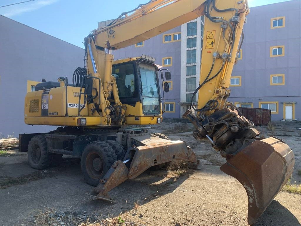 Komatsu PW180-E0+Engcon Rototilt - حفار ذو عجلات: صورة 5 Komatsu PW180-E0+Engcon Rototilt - حفار ذو عجلات: صورة 5