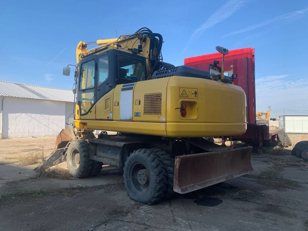 Komatsu PW180-E0+Engcon Rototilt - حفار ذو عجلات: صورة 3 Komatsu PW180-E0+Engcon Rototilt - حفار ذو عجلات: صورة 3