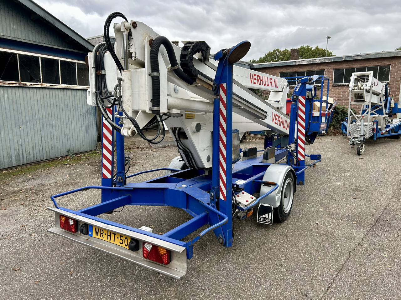 Custers R20EHS R20 2005 trailer mounted platform R20 - منصة العمل الجوية مقطورة: صورة 3 Custers R20EHS R20 2005 trailer mounted platform R20 - منصة العمل الجوية مقطورة: صورة 3