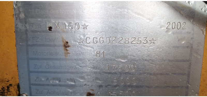 Case WX150 - حفار ذو عجلات: صورة 5 Case WX150 - حفار ذو عجلات: صورة 5