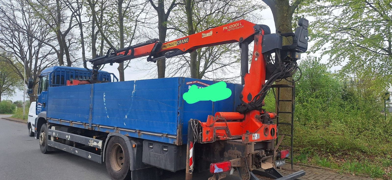 MAN 18.310 Pritsche mit Kran - شاحنات مسطحة: صورة 3 MAN 18.310 Pritsche mit Kran - شاحنات مسطحة: صورة 3