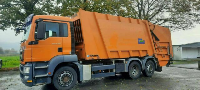 MAN 26.320 Müllwagen Faun Variopress - شاحنة قمامة: صورة 3 MAN 26.320 Müllwagen Faun Variopress - شاحنة قمامة: صورة 3