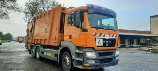 MAN 26.320 Müllwagen Faun Variopress - شاحنة قمامة: صورة 1 MAN 26.320 Müllwagen Faun Variopress - شاحنة قمامة: صورة 1