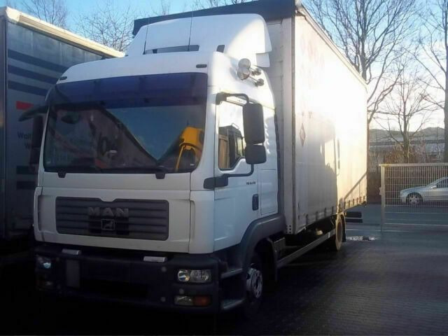 MAN 8.240TGL Euro:4 G.Haus/Hochdach Klima Stand - شاحنة ذات ستائر جانبية: صورة 1 MAN 8.240TGL Euro:4 G.Haus/Hochdach Klima Stand - شاحنة ذات ستائر جانبية: صورة 1