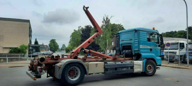 شاحنة برافعة خطافية, شاحنة كرين MAN TGS 18.440 Abroller mit Funk +Kran vor: صورة 6