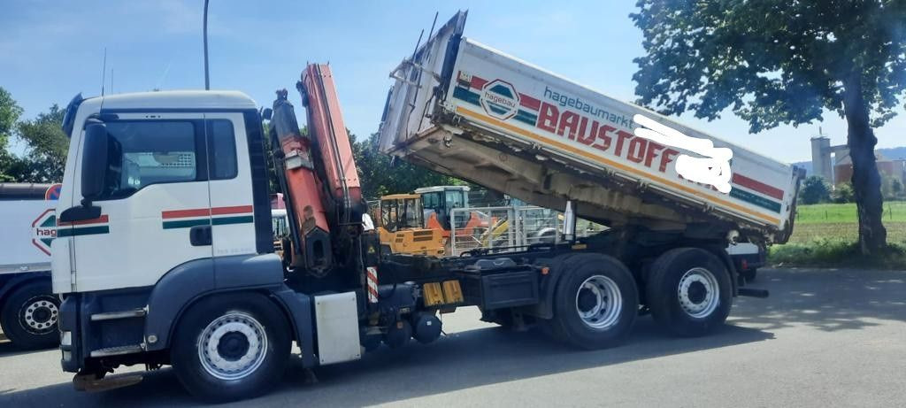 MAN TGS 26.400 Kipper Mit Kran/Funk - شاحنة قلاب, شاحنة كرين: صورة 3 MAN TGS 26.400 Kipper Mit Kran/Funk - شاحنة قلاب, شاحنة كرين: صورة 3
