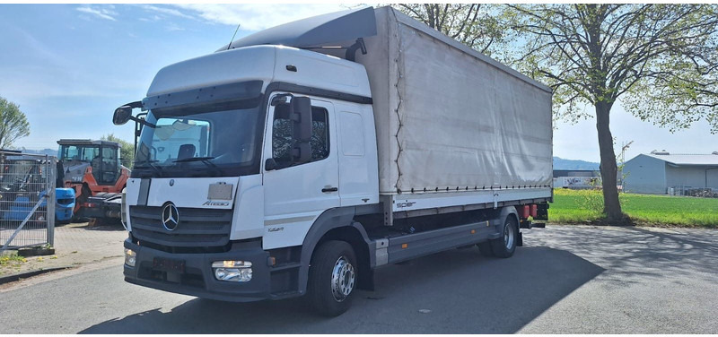 Mercedes-Benz 1224 Atego 3 G.Haus/Hochdach LBW AHK - شاحنة ذات ستائر جانبية: صورة 1 Mercedes-Benz 1224 Atego 3 G.Haus/Hochdach LBW AHK - شاحنة ذات ستائر جانبية: صورة 1