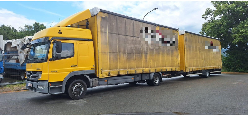 Mercedes-Benz 1328 - شاحنة ذات ستائر جانبية: صورة 4 Mercedes-Benz 1328 - شاحنة ذات ستائر جانبية: صورة 4