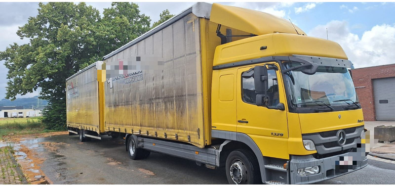 Mercedes-Benz 1328 - شاحنة ذات ستائر جانبية: صورة 2 Mercedes-Benz 1328 - شاحنة ذات ستائر جانبية: صورة 2