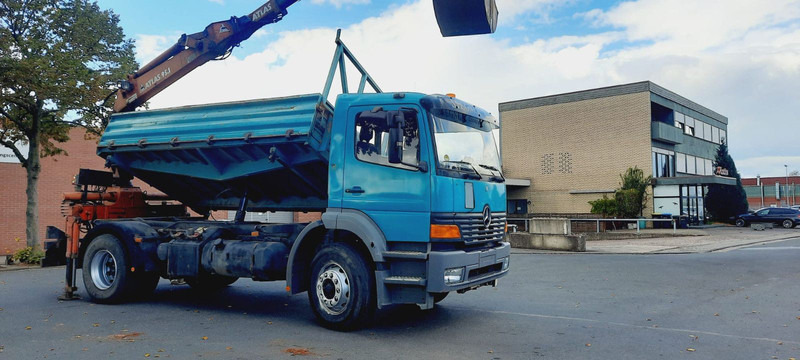 Mercedes-Benz 1828K 4x2 Kipper KRAN+Funk/Greifer - شاحنة قلاب, شاحنة كرين: صورة 2 Mercedes-Benz 1828K 4x2 Kipper KRAN+Funk/Greifer - شاحنة قلاب, شاحنة كرين: صورة 2