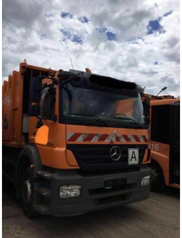Mercedes-Benz 2633 Axor 6x2 Haller/Aufbau+Schüttung Euro:4 - شاحنة قمامة: صورة 1 Mercedes-Benz 2633 Axor 6x2 Haller/Aufbau+Schüttung Euro:4 - شاحنة قمامة: صورة 1