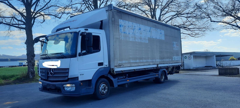 Mercedes-Benz 816 Atego 4x2 Plane Spriegel Klima - شاحنة ذات ستائر جانبية: صورة 5 Mercedes-Benz 816 Atego 4x2 Plane Spriegel Klima - شاحنة ذات ستائر جانبية: صورة 5