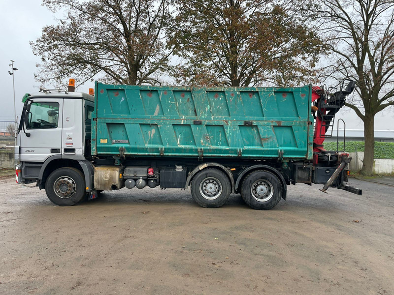 Mercedes-Benz Actros 2641K 6x4 Blatt/Blatt - شاحنة قلاب, شاحنة كرين: صورة 1 Mercedes-Benz Actros 2641K 6x4 Blatt/Blatt - شاحنة قلاب, شاحنة كرين: صورة 1