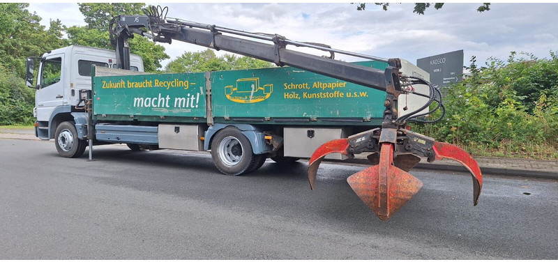 Mercedes-Benz Atego 1529 - شاحنات مسطحة, شاحنة كرين: صورة 2 Mercedes-Benz Atego 1529 - شاحنات مسطحة, شاحنة كرين: صورة 2