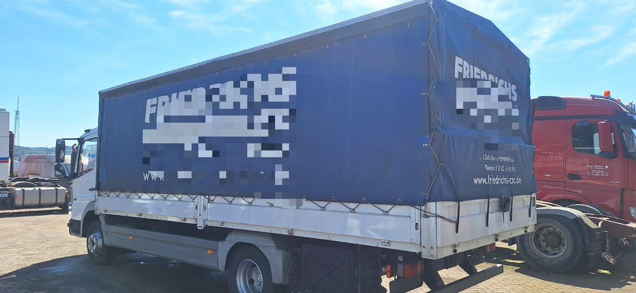 Mercedes-Benz Sprinter 818 Pritsche Plane - شاحنة توصيل مفتوحة: صورة 4 Mercedes-Benz Sprinter 818 Pritsche Plane - شاحنة توصيل مفتوحة: صورة 4
