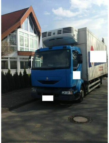 Renault Midlum 220 Tiefkühlkoffer Thermoking Diesel+Stro - شاحنة ذات مبرد: صورة 1 Renault Midlum 220 Tiefkühlkoffer Thermoking Diesel+Stro - شاحنة ذات مبرد: صورة 1