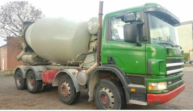 Scania 124-380PS 8x4 9-Qubik Stetter Euro:4 ZF-Schalte - شاحنة خلاطة خرسانة: صورة 1 Scania 124-380PS 8x4 9-Qubik Stetter Euro:4 ZF-Schalte - شاحنة خلاطة خرسانة: صورة 1