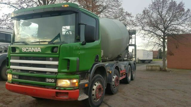 Scania 124-380PS 8x4 9-Qubik Stetter Euro:4 ZF-Schalte - شاحنة خلاطة خرسانة: صورة 2 Scania 124-380PS 8x4 9-Qubik Stetter Euro:4 ZF-Schalte - شاحنة خلاطة خرسانة: صورة 2