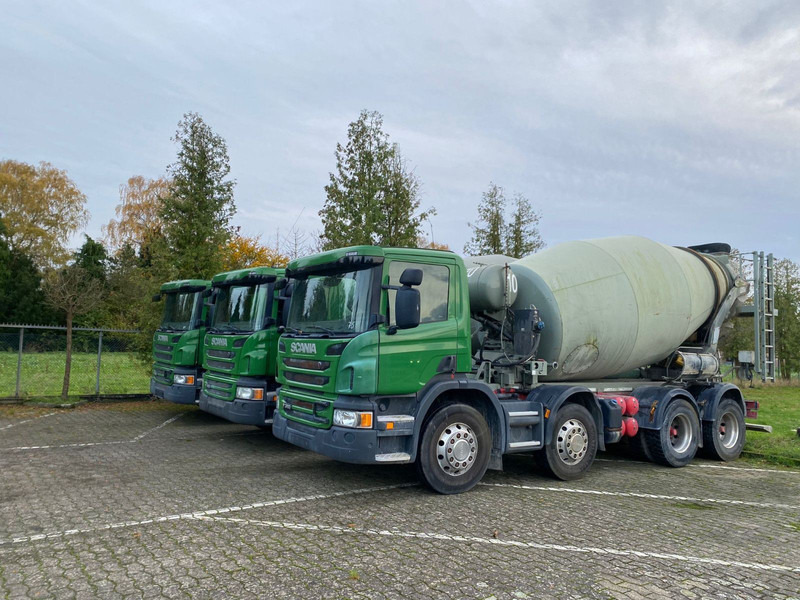 Scania 2x P360 Betonmischer 8x4 Blatt/Blatt E6 2 stück - شاحنة خلاطة خرسانة: صورة 4 Scania 2x P360 Betonmischer 8x4 Blatt/Blatt E6 2 stück - شاحنة خلاطة خرسانة: صورة 4