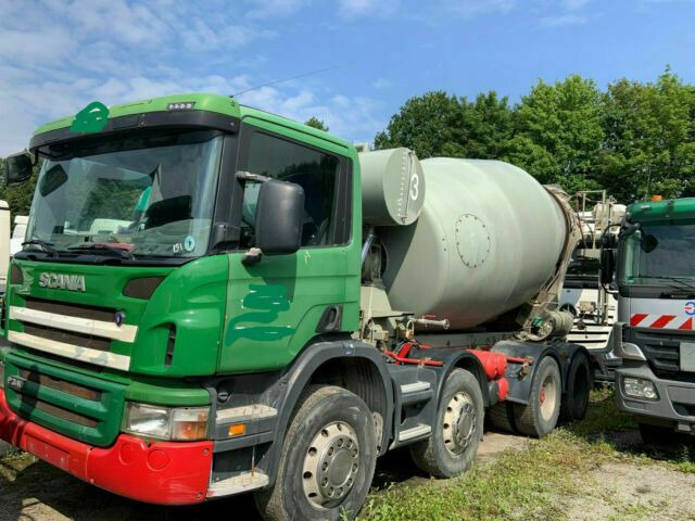 Scania P340PS 8x4 Blatt/Blatt 1-Hand - شاحنة خلاطة خرسانة: صورة 2 Scania P340PS 8x4 Blatt/Blatt 1-Hand - شاحنة خلاطة خرسانة: صورة 2