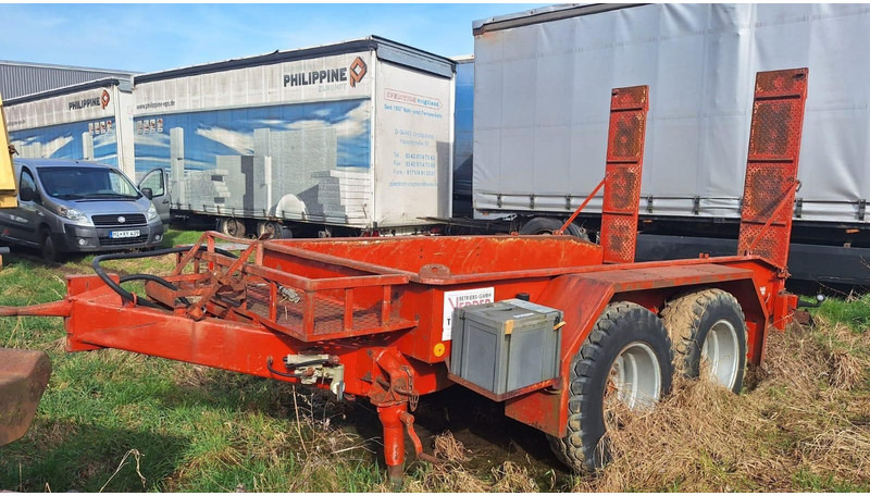 Westfalia 2-Achser Tanden Tieflader mit Rampen - مقطورات مسطحة: صورة 2 Westfalia 2-Achser Tanden Tieflader mit Rampen - مقطورات مسطحة: صورة 2