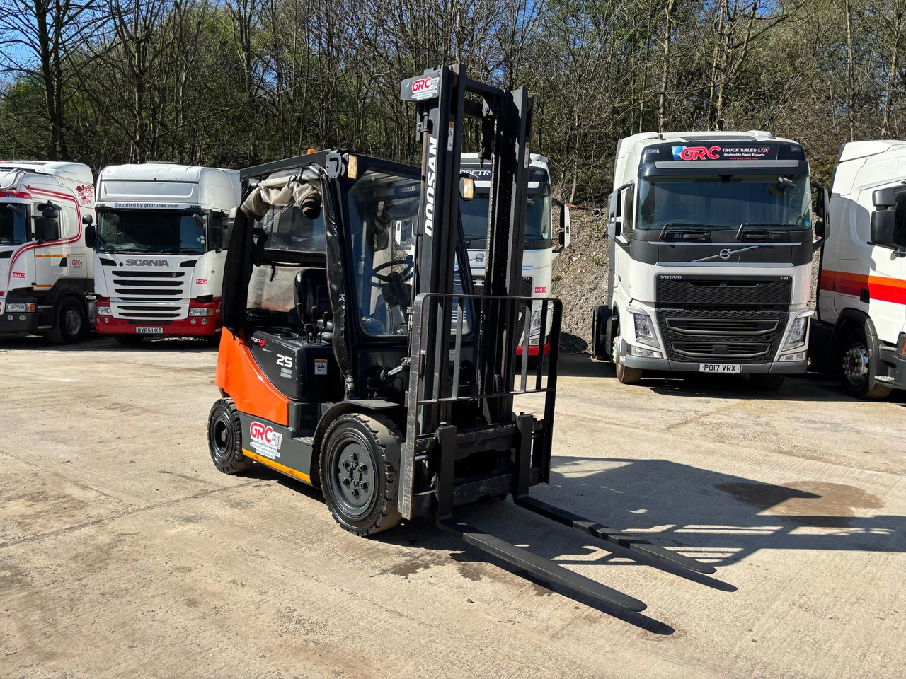 رافعة شوكية ديزل 2012 DOOSAN D25S-5 Forklift: صورة 7