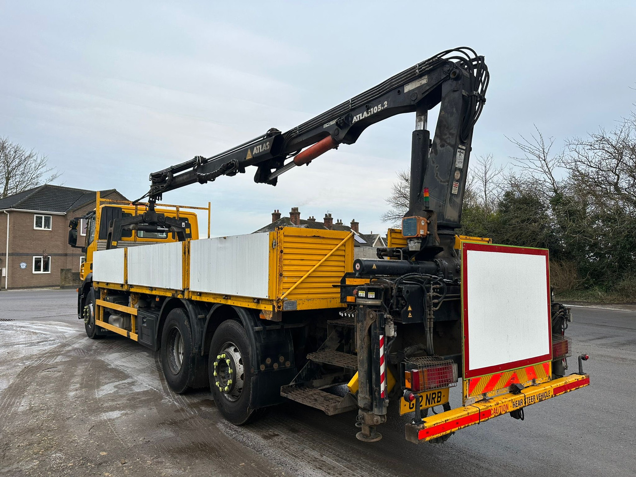 شاحنات مسطحة 2013 Iveco Strails Dropside/Crane Truck: صورة 18
