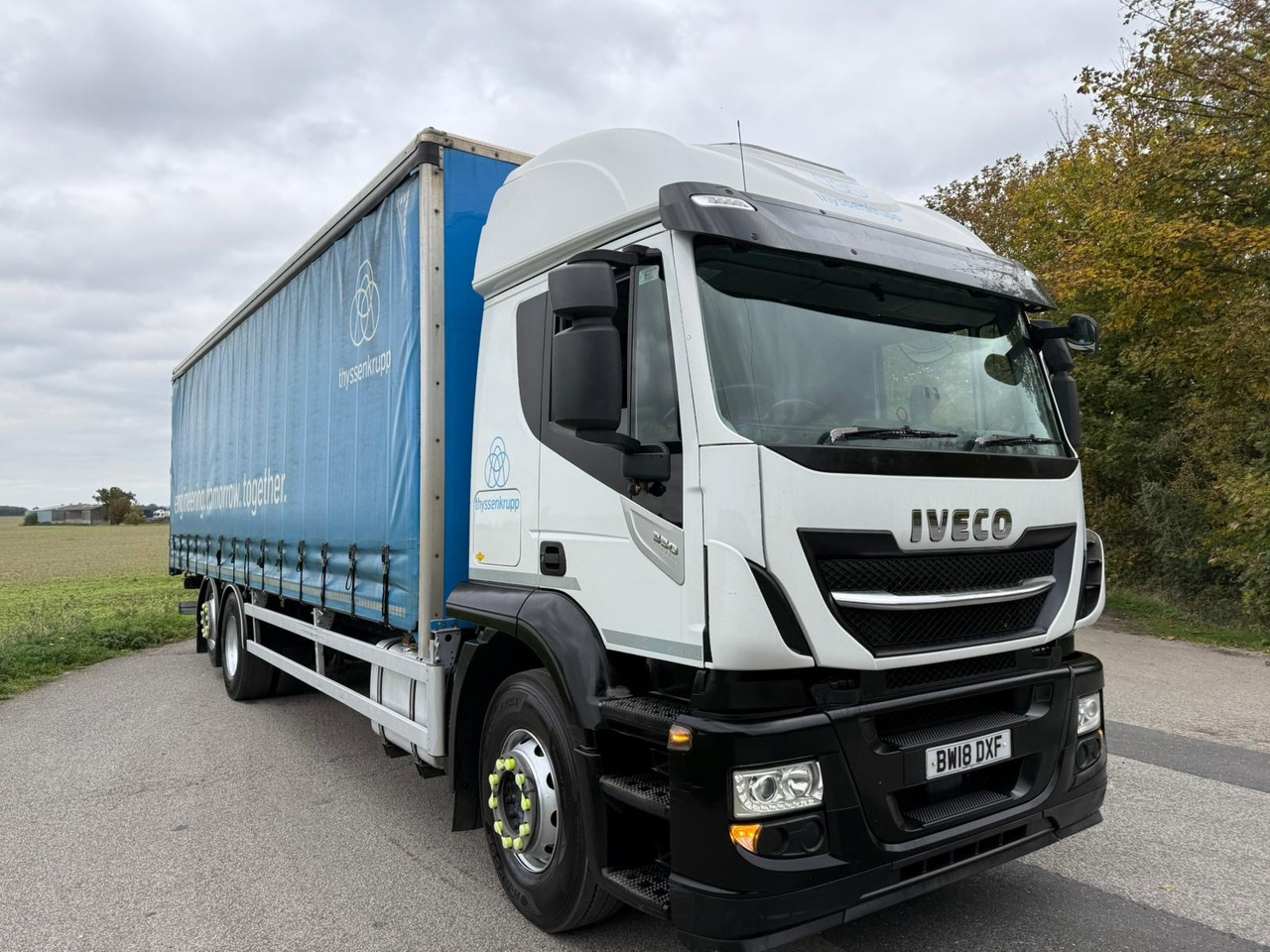 2018 Iveco Eurocargo Curtainsider - شاحنة ذات ستائر جانبية: صورة 1 2018 Iveco Eurocargo Curtainsider - شاحنة ذات ستائر جانبية: صورة 1