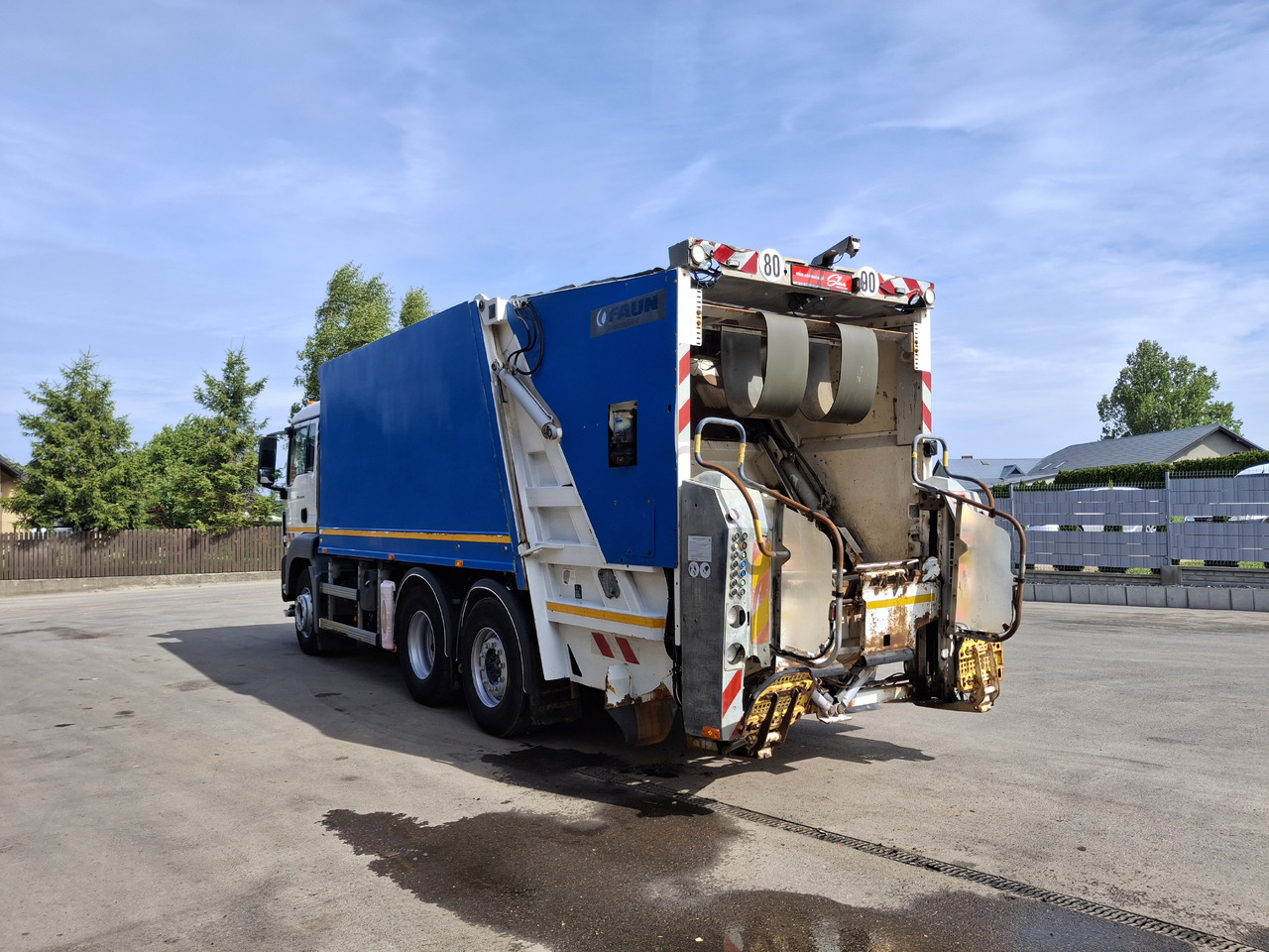 MAN MAN TGS 28.360 Śmieciarka Müllwagen Garbage Truck FAUN 3 Osie - شاحنة قمامة: صورة 3 MAN MAN TGS 28.360 Śmieciarka Müllwagen Garbage Truck FAUN 3 Osie - شاحنة قمامة: صورة 3