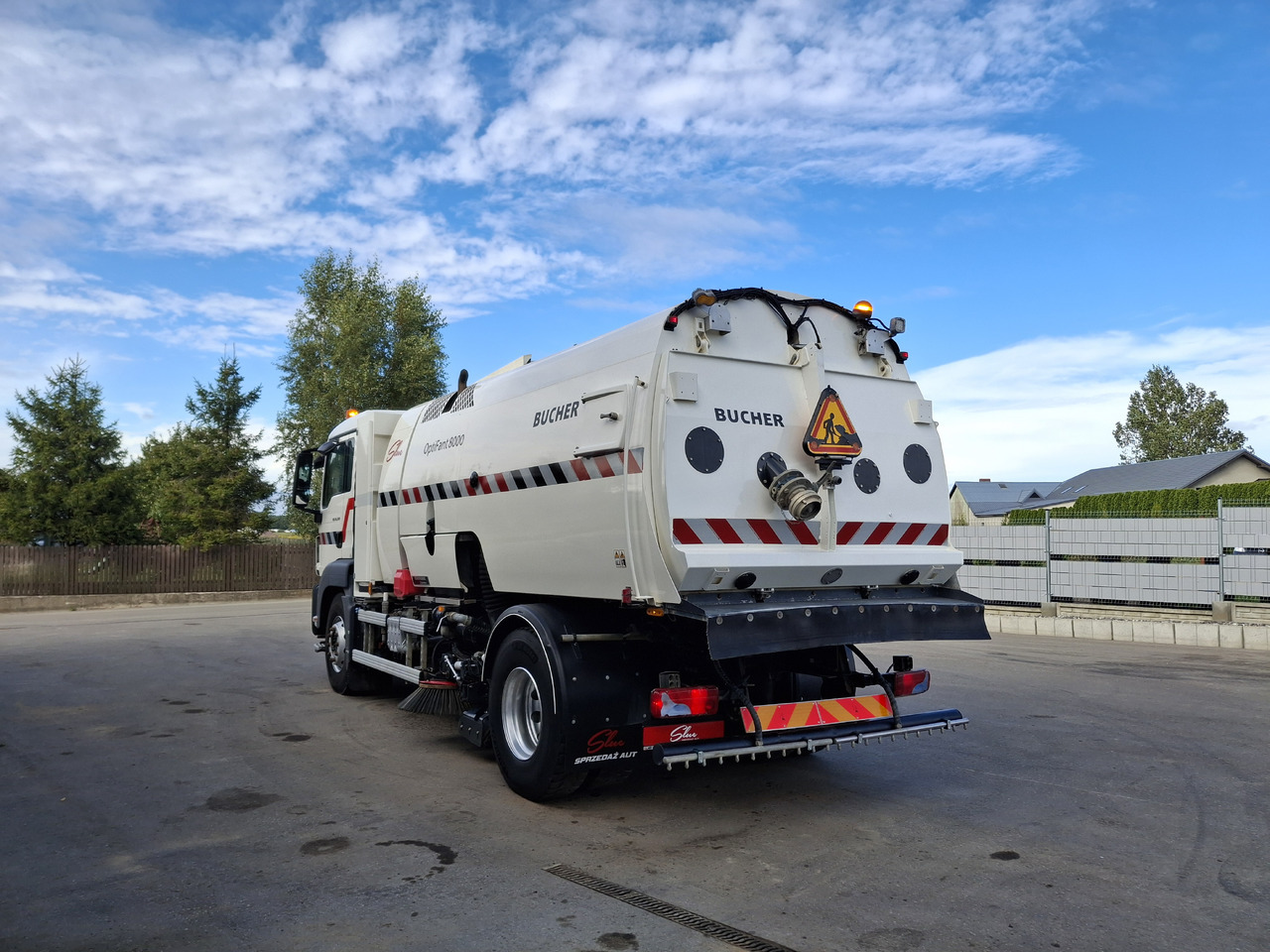 MAN TGS 18.320 Zamiatarka Kehrmaschine BUCHER OptiFant 8000 Karcher Euro 6 PM10 L/R Hochdruckreinigung - سياره كنس شوارع: صورة 3 MAN TGS 18.320 Zamiatarka Kehrmaschine BUCHER OptiFant 8000 Karcher Euro 6 PM10 L/R Hochdruckreinigung - سياره كنس شوارع: صورة 3