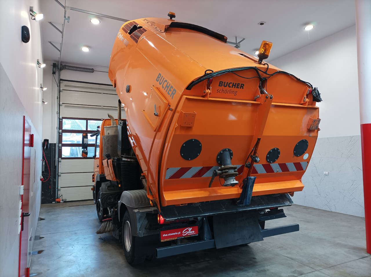 سياره كنس شوارع MERCEDES-BENZ Atego 1018 Zamiatarka Kehrmaschine BUCHER Szczotki L/R PM10 2 Silniki 2012r: صورة 9