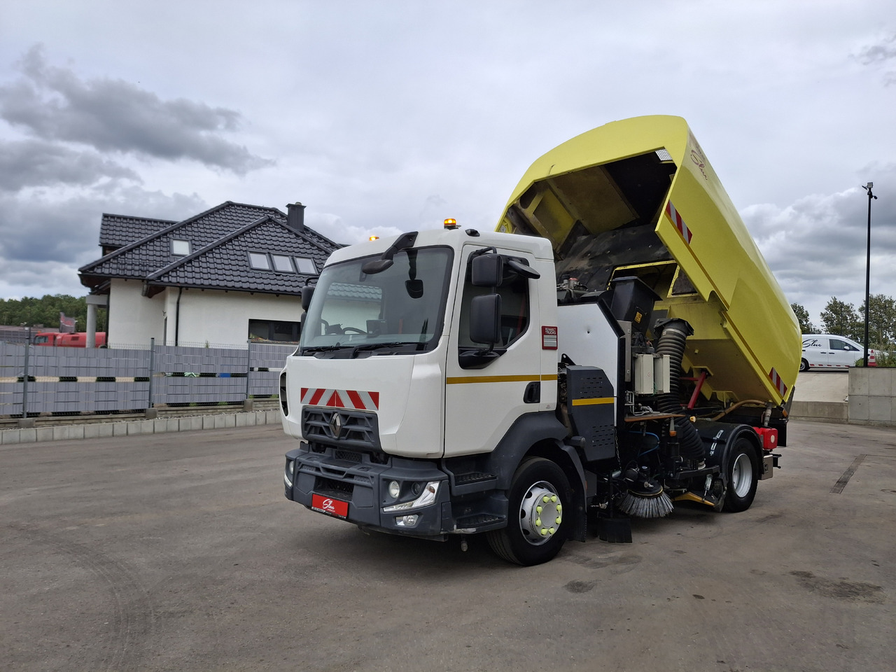 سياره كنس شوارع RENAULT D16 Zamiatarka Kehrmaschine SEMAT Zoeller FAUN Karcher Szczotki L/R Hydrostat Euro 6 PM10 Rura Do Liści: صورة 8