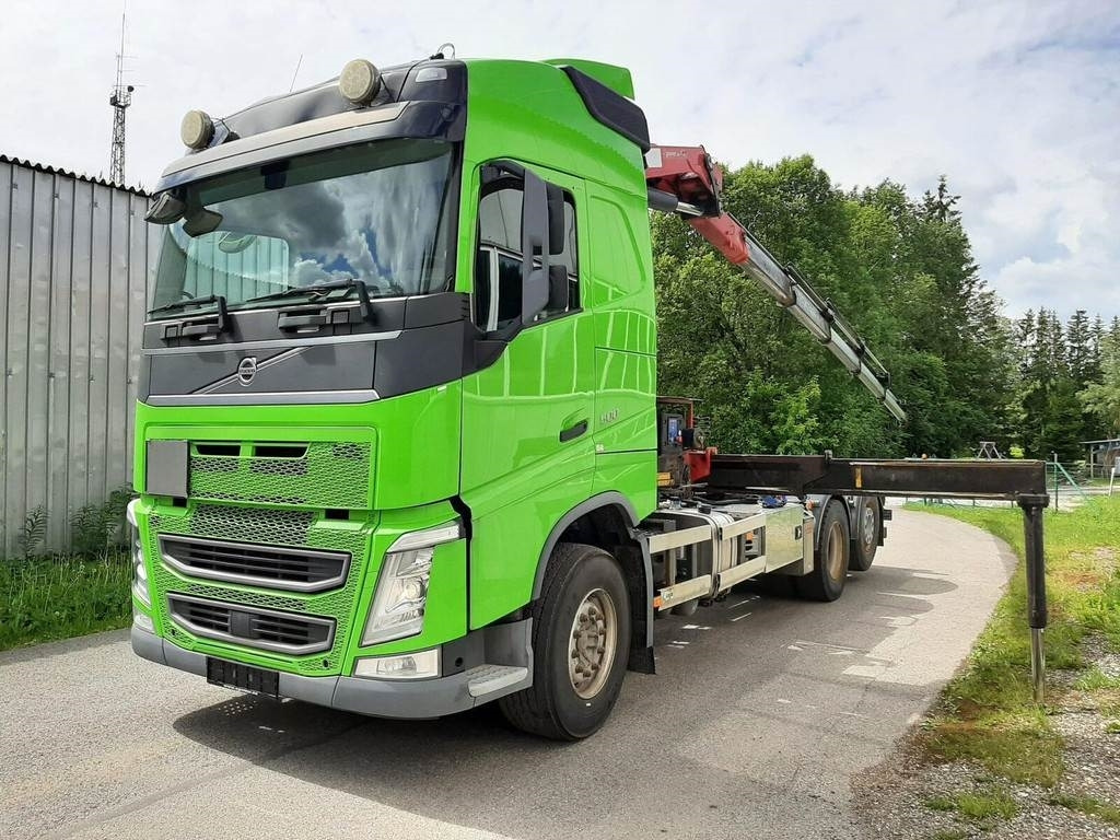 Volvo FH500 6X2 PALIFT + HMF 2120 K5 - شاحنة برافعة خطافية: صورة 1 Volvo FH500 6X2 PALIFT + HMF 2120 K5 - شاحنة برافعة خطافية: صورة 1