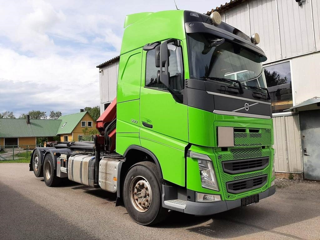Volvo FH500 6X2 PALIFT + HMF 2120 K5 - شاحنة برافعة خطافية: صورة 4 Volvo FH500 6X2 PALIFT + HMF 2120 K5 - شاحنة برافعة خطافية: صورة 4