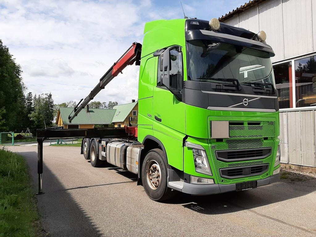 Volvo FH500 6X2 PALIFT + HMF 2120 K5 - شاحنة برافعة خطافية: صورة 4 Volvo FH500 6X2 PALIFT + HMF 2120 K5 - شاحنة برافعة خطافية: صورة 4