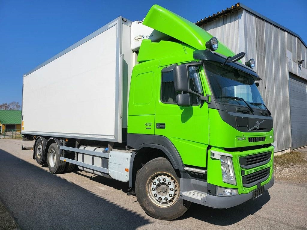 شاحنة ذات مبرد Volvo FM410 6X2 CARRIER SIDEOPENING: صورة 8