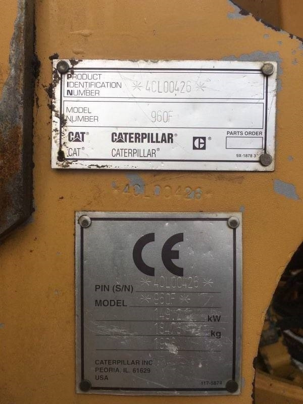 اللودر بعجل CAT 960 F: صورة 12 اللودر بعجل CAT 960 F: صورة 12