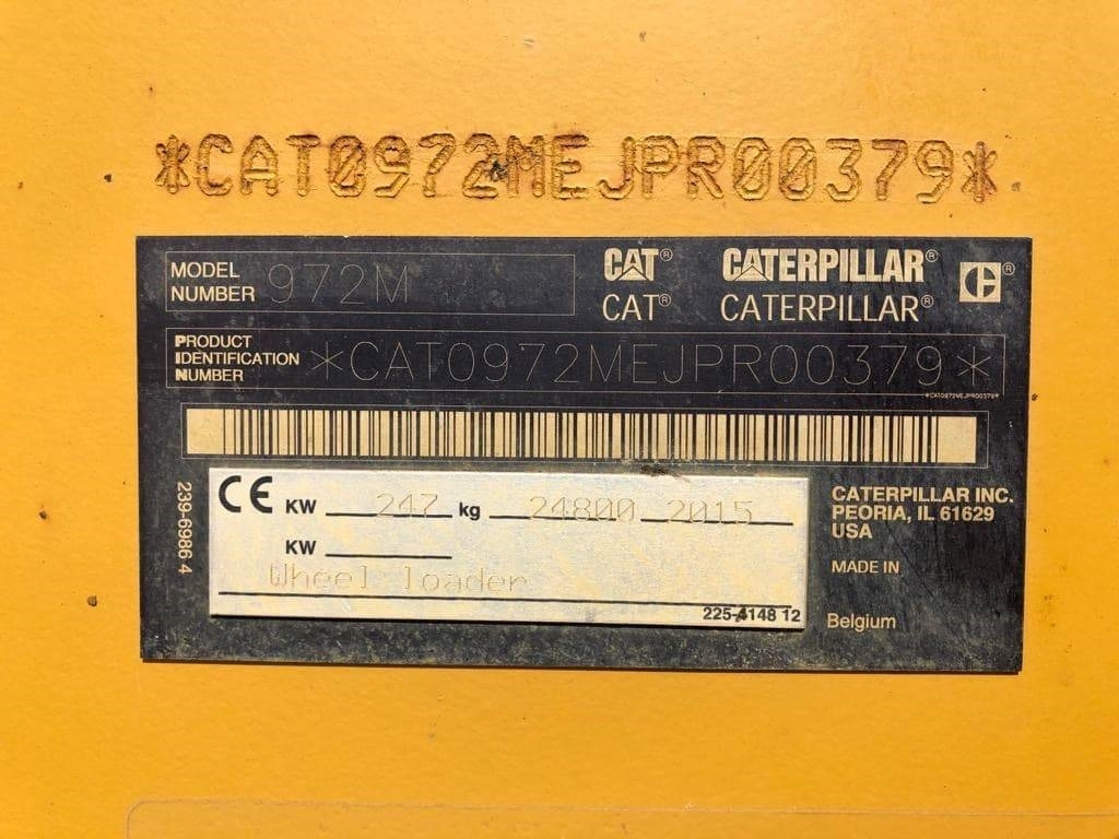 CAT 972 M - اللودر بعجل: صورة 1 CAT 972 M - اللودر بعجل: صورة 1