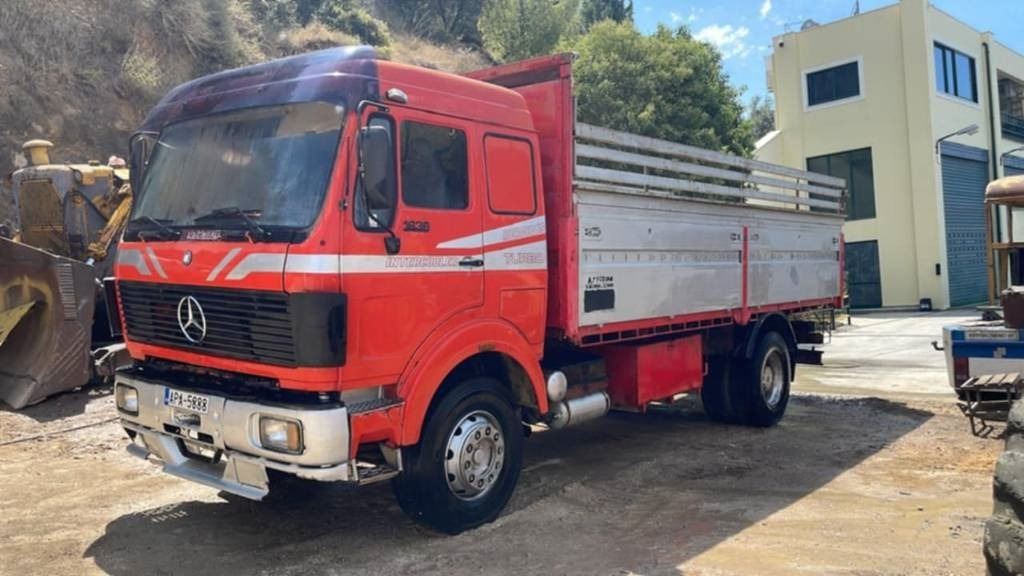 Mercedes-Benz 1638 - شاحنات مسطحة: صورة 2 Mercedes-Benz 1638 - شاحنات مسطحة: صورة 2