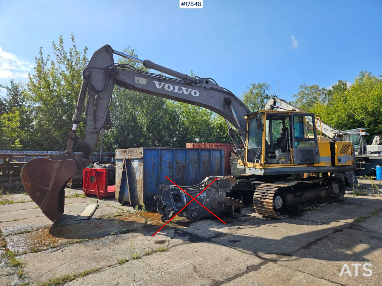 1999 Volvo EC 280 - حفار زاحف: صورة 1 1999 Volvo EC 280 - حفار زاحف: صورة 1