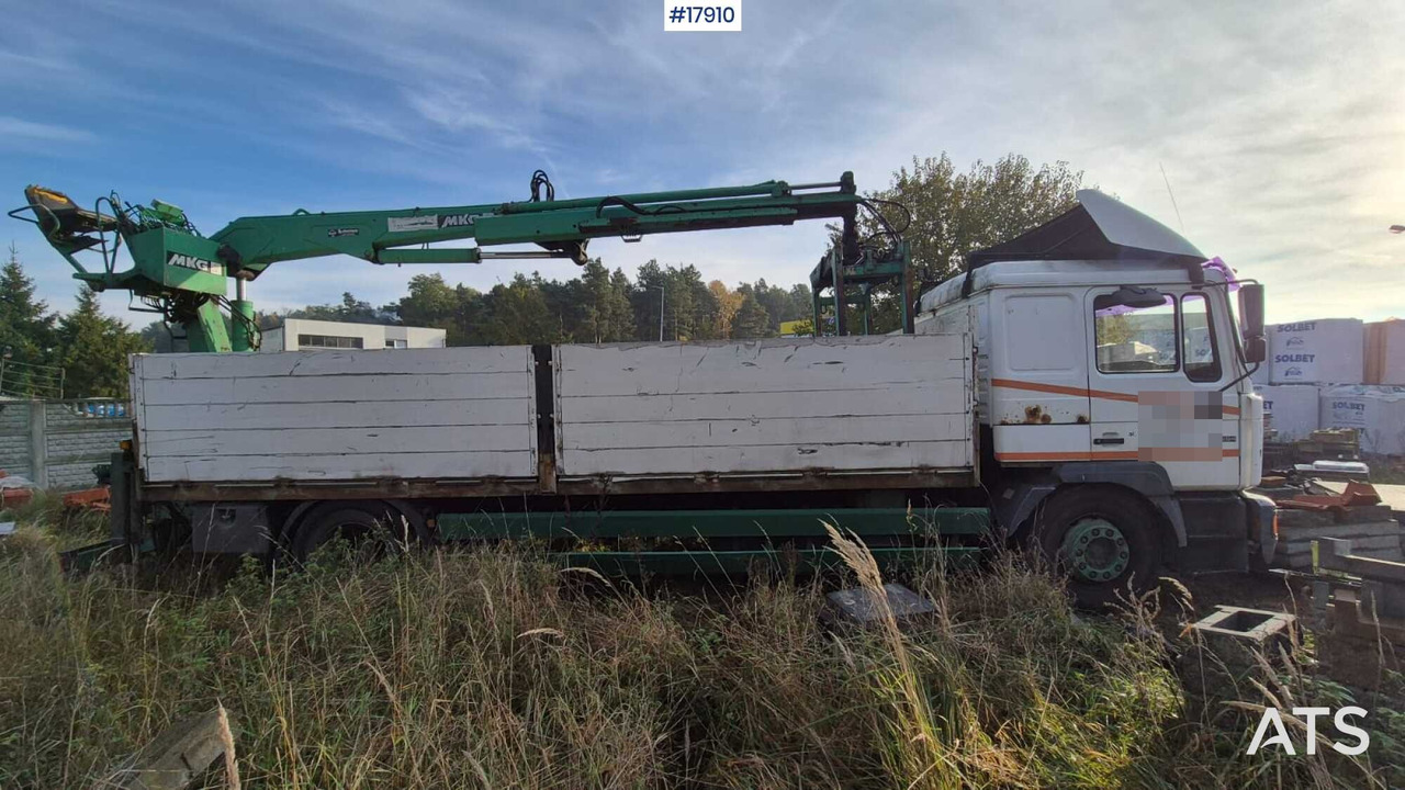 2000 MAN 18.284 - شاحنات مسطحة, شاحنة كرين: صورة 5 2000 MAN 18.284 - شاحنات مسطحة, شاحنة كرين: صورة 5