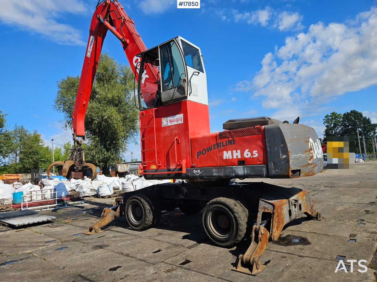 2002 O&K MH - آلة التعامل مع النفايات: صورة 3 2002 O&K MH - آلة التعامل مع النفايات: صورة 3