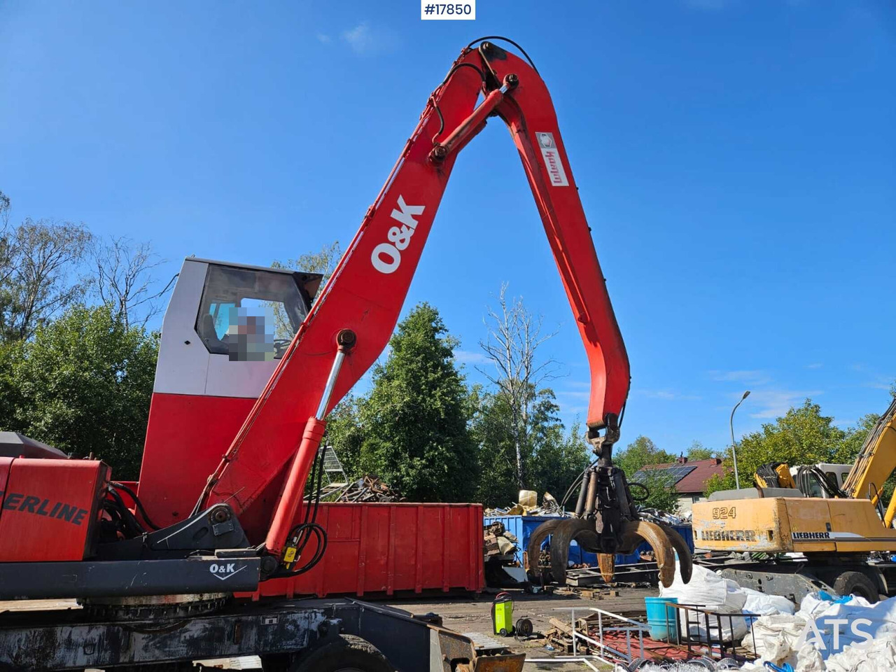 2002 O&K MH - آلة التعامل مع النفايات: صورة 4 2002 O&K MH - آلة التعامل مع النفايات: صورة 4