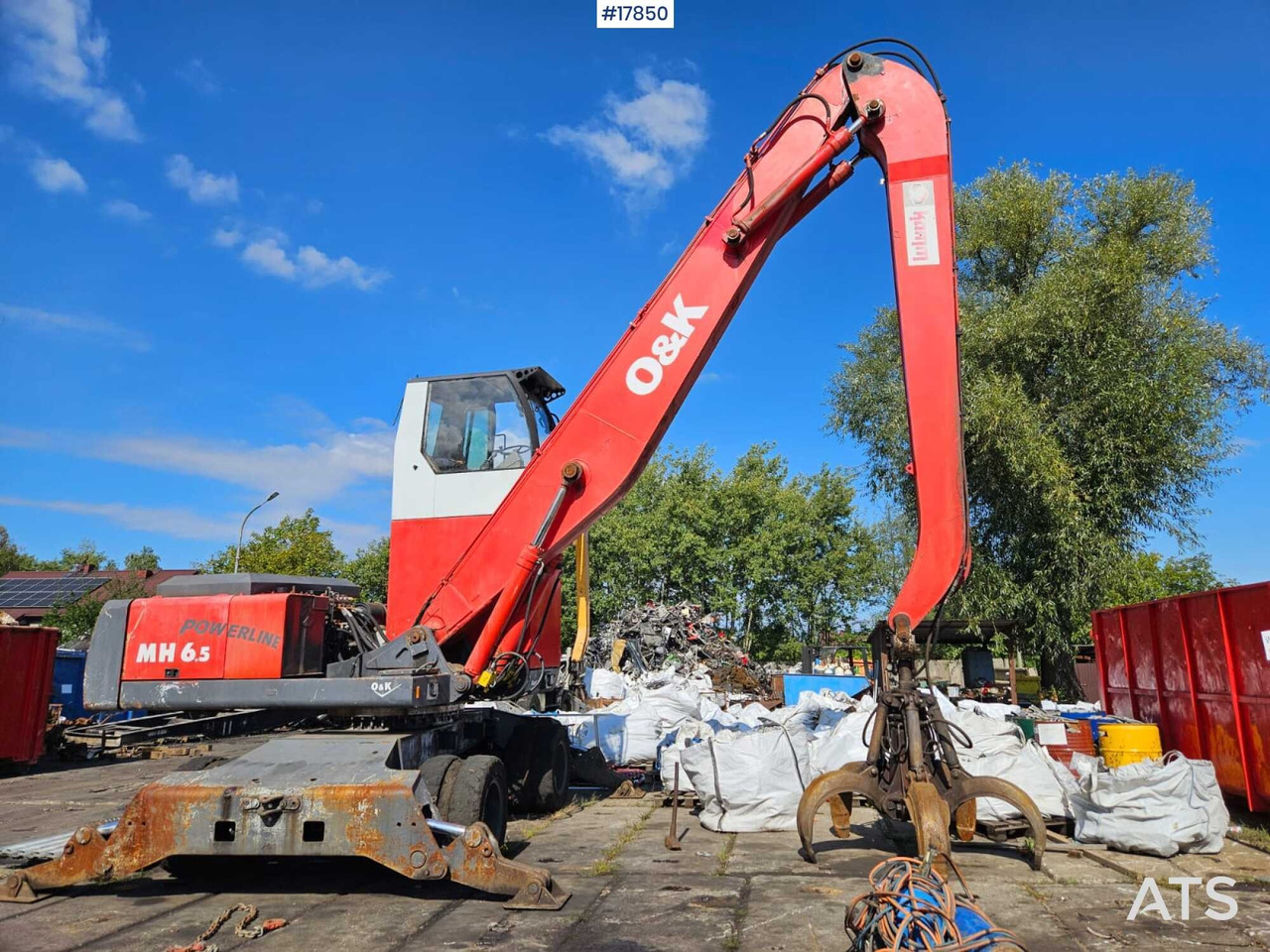 2002 O&K MH - آلة التعامل مع النفايات: صورة 1 2002 O&K MH - آلة التعامل مع النفايات: صورة 1